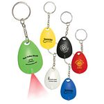Promotional Products: Tear Drop Mini Light Key Tag