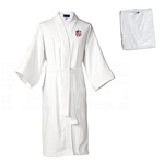 Promotional Bathrobes: Customized His and Her Embroidered Bathrobe