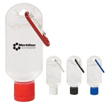 Promotional Hand Sanitizers: Customized 50ml Hand Sanitizer With Carabiner