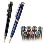 Customized Pen: Knight Executive Twist Dome Emblem Pen