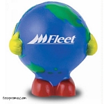 Promotional Globe Man Stress Ball - Promotional Products