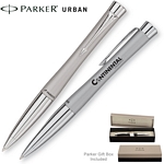 Customized Parker Urban Silver CT Gel Pen