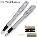 Customized Parker Urban Silver CT Roller Ball Pen
