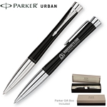 Customized Parker Urban Laque Black CT Gel Pen