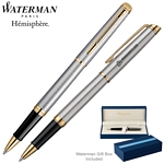 Customized Waterman Hemisphere Stainless GT Roller Ball Pen