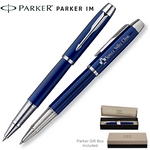 Customized Parker IM Blue CT Roller Ball Pen