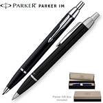Customized Parker IM Laque Black CT Ballpoint Pen