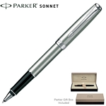 Customized Parker Sonnet Stainless CT Roller Ball Pen