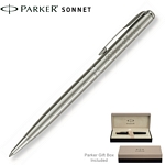 Customized Parker Sonnet Stainless CT Ballpoint Pen