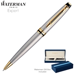 Customized Waterman Expert Stainless GT Ballpoint Pen