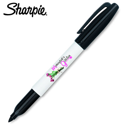 Promotional Pen: Sharpie Autograph Black Permanent Marker Customized Pens: Sharpie Autograph Black Permanent Marker