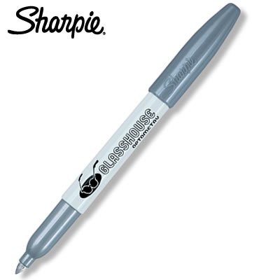 Promotional Pen: Sharpie Metallic Silver Permanent Marker Customized Pens: Sharpie Metallic Silver Permanent Marker