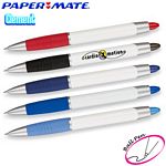 Customized Pens: Paper Mate Element White Barrel Ball Point Ink Pen