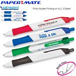 Customized Pens: Paper Mate TriEdge White Barrel Ball Point Pen
