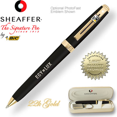 Customized Pens: Sheaffer 22K Gold Prelude Pen