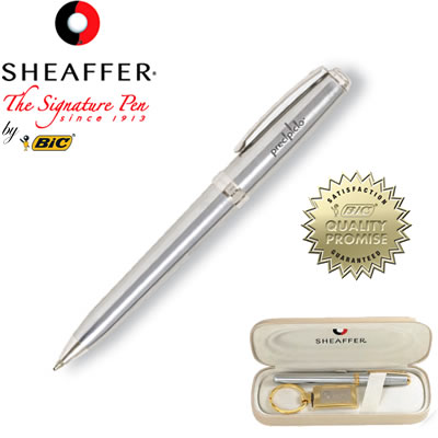 Customized Pens: Sheaffer Prelude Chrome Ballpoint Pen