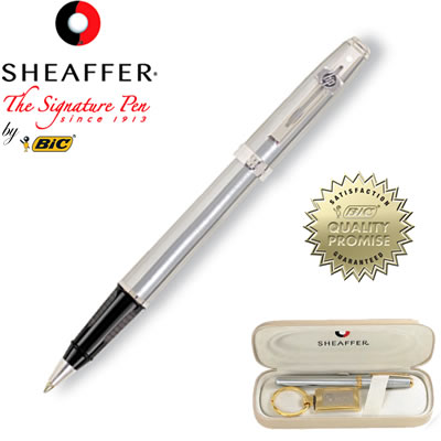 Customized Pens: Sheaffer Prelude Chrome Roller Ball Pen