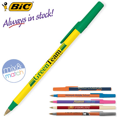 Customized Pens: BIC Round Stic Pen