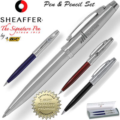 Promotional Pen: Sheaffer Gift Collection Ballpoint Pencil Set Customized Pens: Sheaffer Gift Collection Ballpoint Pencil Set