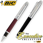 Customized Pens: BIC Leather Roller Ball Pen Two-Piece