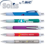 Customized Pens: Y115 Plunger Action Retractable Pen Solis By BIC