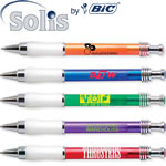 Customized Pens: Y116 Plunger Action Retractable Pen Solis By BIC