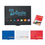 Promotional Sticky Flags in Pen in Case - Customized Sticky Note Holders