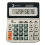 Promotional 8-Digit Display Solar Powered Calculator - Customized Calculators