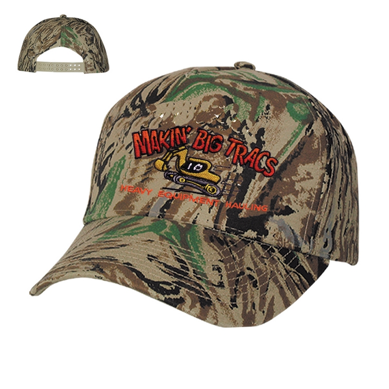 Customized Embroidered Advertising Camouflage Cap Promotional Caps