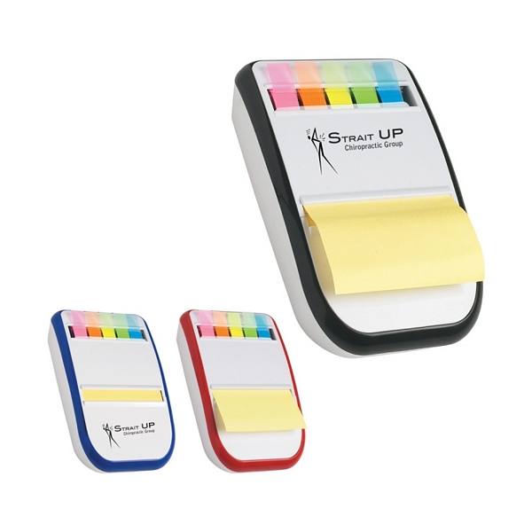 Customized Sticky Notes Tape Flags Dispenser Promotional Memo Pad Holders Customized Sticky Notes Tape Flags