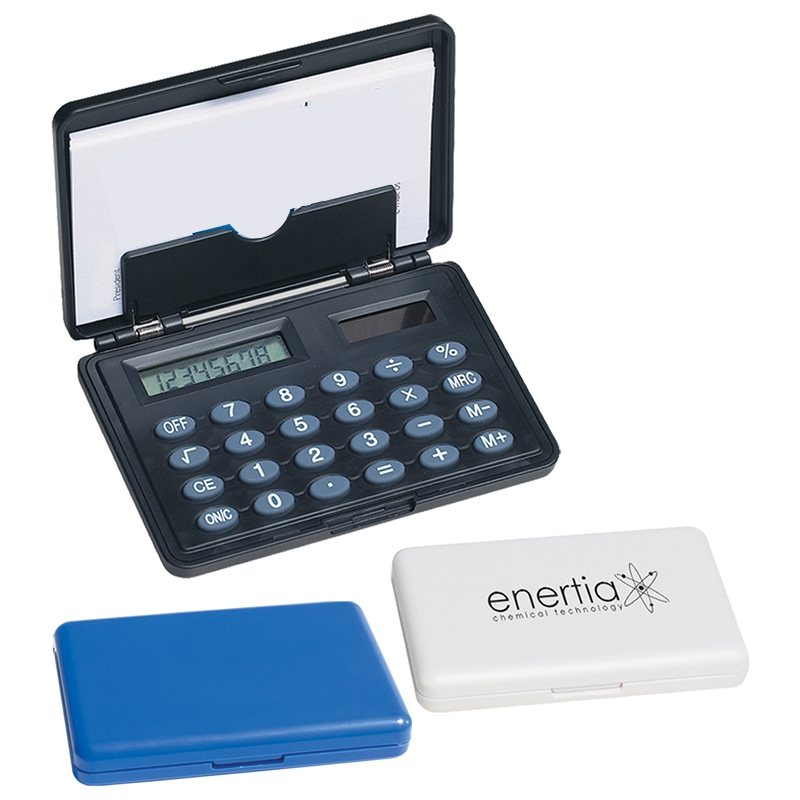 Customized Business Card Holder Calculator