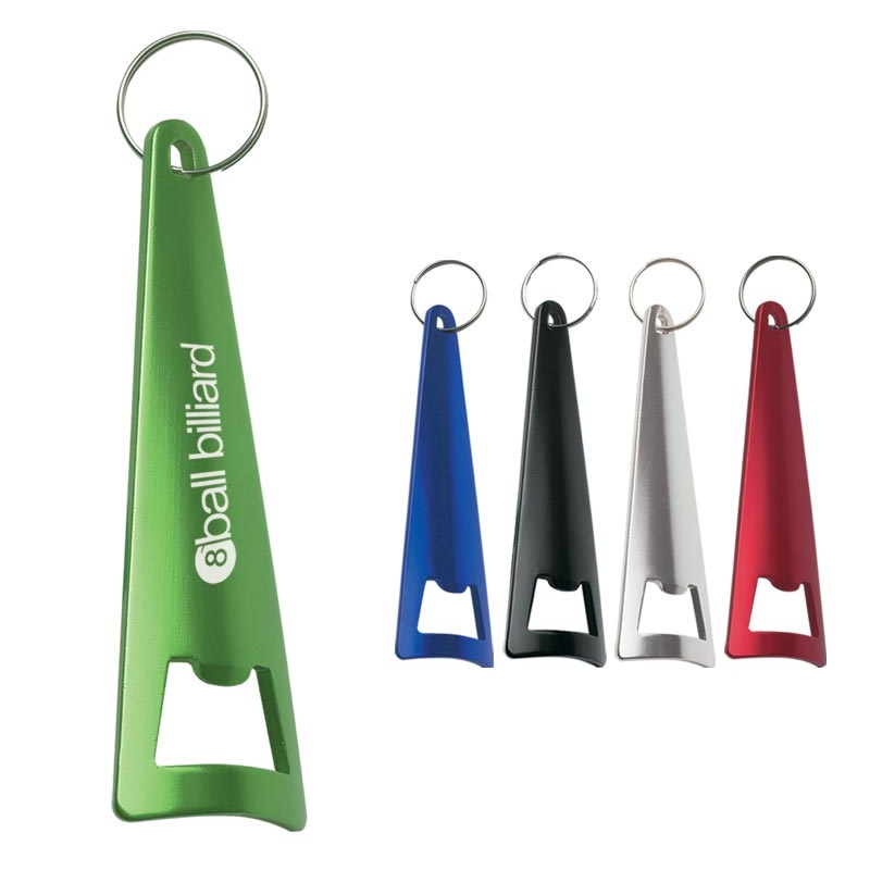 Customized Tepee Bottle Opener Key Ring Promotional Bottle Openers