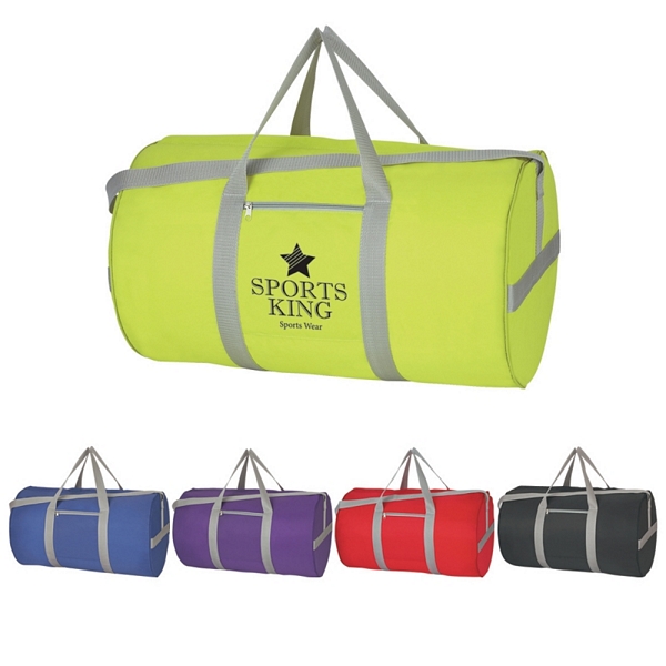 Customized Fun Style Large Budget Duffle Bag Promotional Duffel Bags
