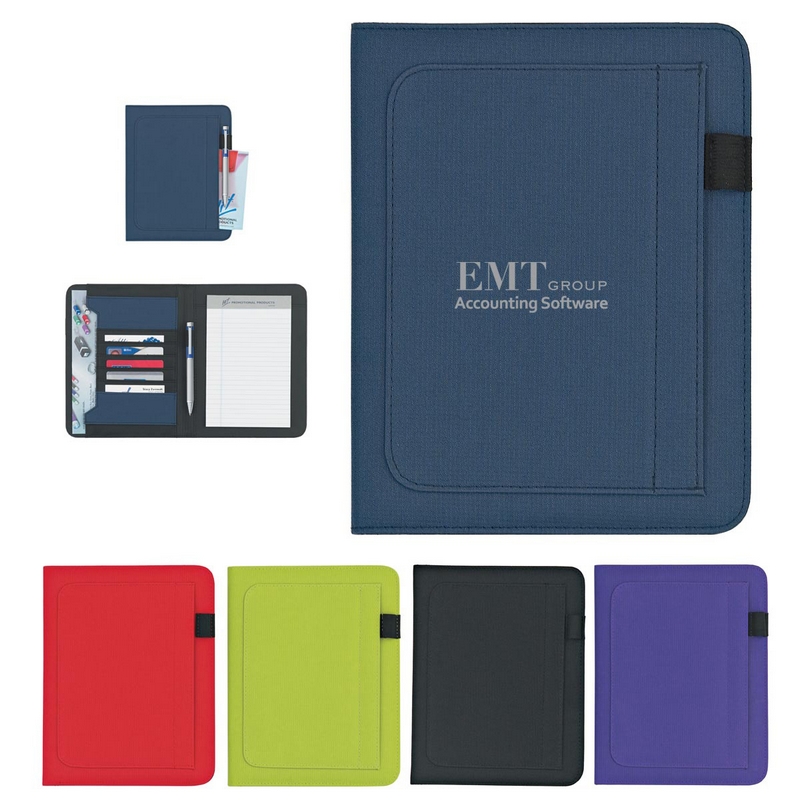 Customized Ripstop 5" x 7" Portfolio Promotional Junior Padfolios