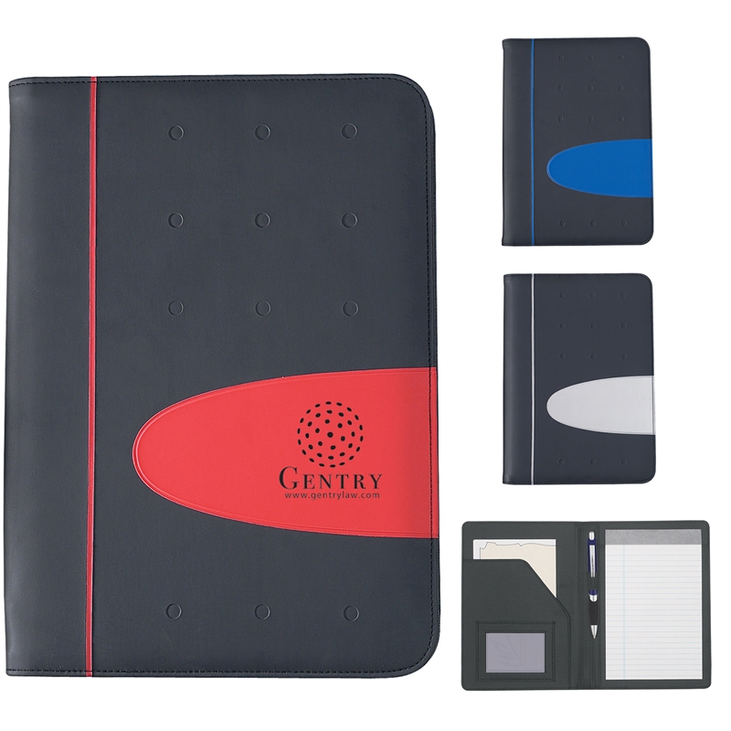 Customized Eclipse 8 1/2" x 11" Portfolio Promotional Padfolios
