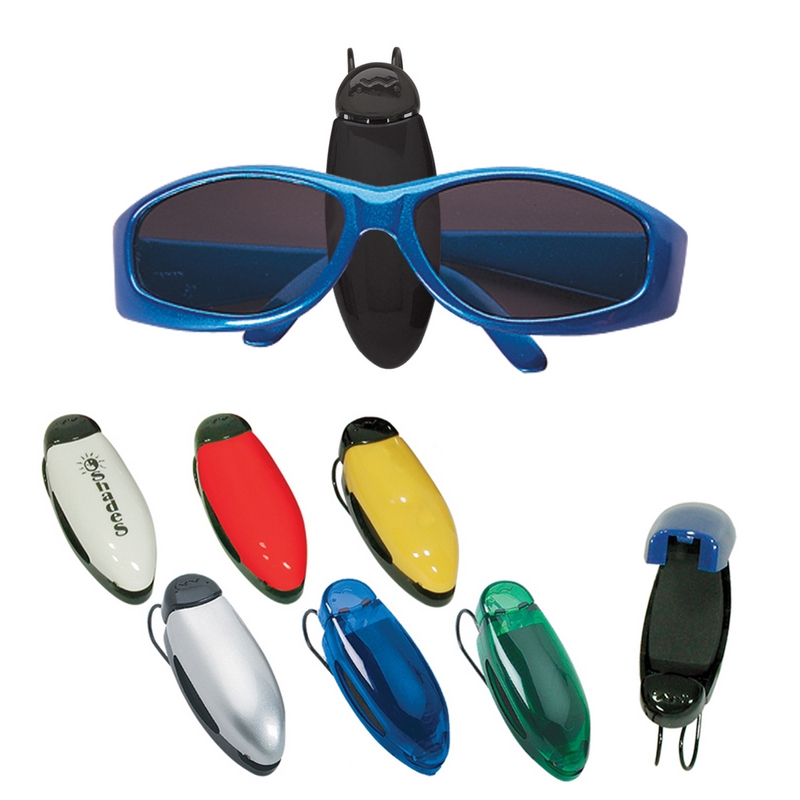 Customized Car Visor Eyeglass Sunglass Holder Clip Promotional