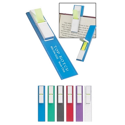 Customized Bookmark Ruler with Pop Up Sticky Flags Promotional Bookmarks: Customized Bookmark Ruler with Pop Up Sticky Flags