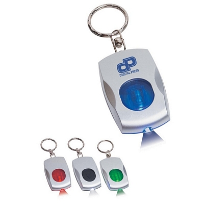 Promotional Key Chains: Customized Color Light Key Chain
