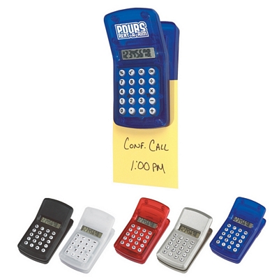 Promotional Calculators: Customized Calculator Memo Clip
