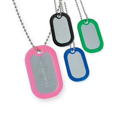 Customized Laser Engraved Dog Tags Promotional Dog Tags: Customized Laser Engraved Dog Tags