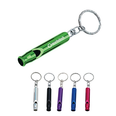 Promotional Whistles: Customized Safety Whistle Metal Key Ring