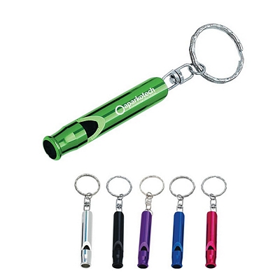 Customized Safety Whistle Metal Key Ring Promotional Whistles: Customized Safety Whistle Metal Key Ring