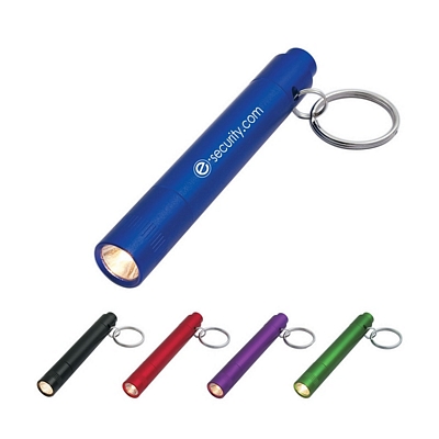 Customized Aluminum Led Light Key Ring Promotional LED Flashlights: Customized Aluminum Led Light Key Ring