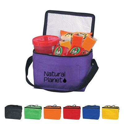 Promotional Coolers: Customized Non-Woven Insulated 6-pack Kooler Bag