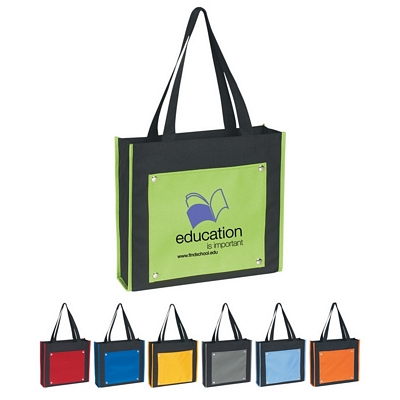 Customized Contempo Tote Bag Promotional Tote Bags: Customized Contempo Tote Bag