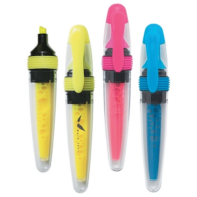 Customized Valve-system Fluorescent Highlighter Promotional Highlighters: Customized Valve-system Fluorescent Highlighter