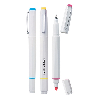 Customized Dual Function Highlighter Promotional Highlighters: Customized Dual Function Highlighter