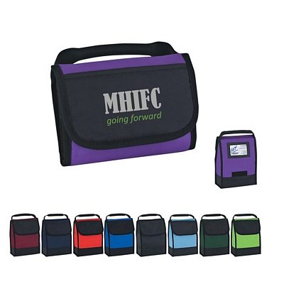 Customized Folding Identification Lunch Bag Promotional Lunch Bags: Customized Folding Identification Lunch Bag