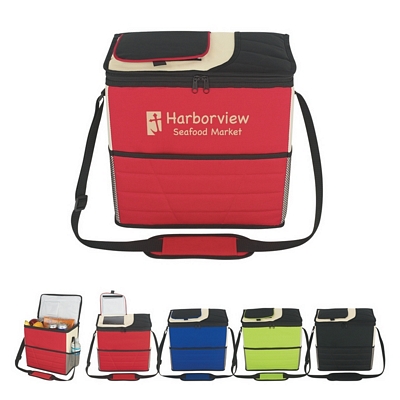 Customized Fun Style Flip Flap Insulated Kooler Bag Promotional Coolers: Customized Fun Style Flip Flap Insulated Kooler Bag