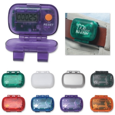 Customized Foldable Walking Pedometer Promotional Pedometers: Customized Foldable Walking Pedometer